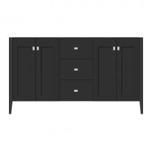 Strasser Woodenwork 71-987 - 60 X 19 X 34.5 Newhalem Vanity Slab Sat Black Db