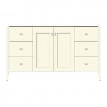 Strasser Woodenwork 71-988 - 60 X 19 X 34.5 Newhalem Vanity Slab Sat Biscuit Sb