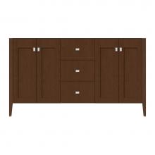 Strasser Woodenwork 71-993 - 60 X 19 X 34.5 Newhalem Vanity Slab Pecan Cherry Db