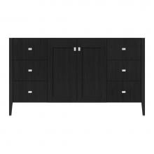 Strasser Woodenwork 72-000 - 60 X 19 X 34.5 Newhalem Vanity Slab Midnight Oak Sb