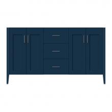 Strasser Woodenwork 71-969 - 60 X 21.5 X 34.5 Newhalem Vanity Slab Lapis Night Db