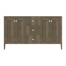 Strasser Woodenwork 72-005 - 60 X 19 X 34.5 Newhalem Vanity Slab Dusky Oak Db