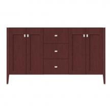 Strasser Woodenwork 71-973 - 60 X 21.5 X 34.5 Newhalem Vanity Slab Dk Cherry Db