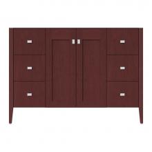 Strasser Woodenwork 72-027 - 48 X 21.5 X 34.5 Newhalem Vanity Slab Dk Cherry Sb