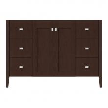 Strasser Woodenwork 72-030 - 48 X 21.5 X 34.5 Newhalem Vanity Slab Choc Cherry Sb