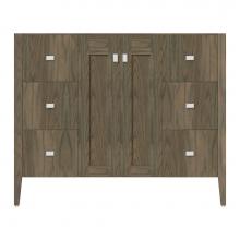 Strasser Woodenwork 72-103 - 42 X 19 X 34.5 Newhalem Vanity Slab Dusky Oak Sb