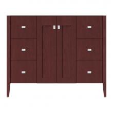 Strasser Woodenwork 72-085 - 42 X 21.5 X 34.5 Newhalem Vanity Slab Dk Cherry Sb