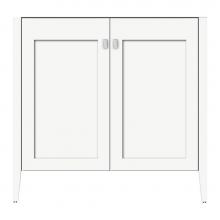 Strasser Woodenwork 72-126 - 36 X 21.5 X 34.5 Newhalem Vanity Slab Sat White Std