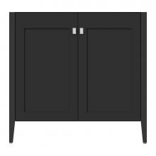 Strasser Woodenwork 72-132 - 36 X 21.5 X 34.5 Newhalem Vanity Slab Sat Black Std