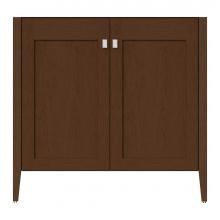 Strasser Woodenwork 72-141 - 36 X 21.5 X 34.5 Newhalem Vanity Slab Pecan Cherry Std