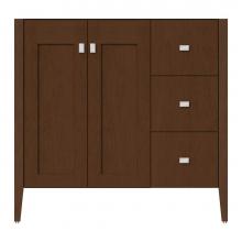 Strasser Woodenwork 72-193 - 36 X 19 X 34.5 Newhalem Vanity Slab Pecan Cherry Rh