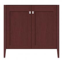Strasser Woodenwork 72-162 - 36 X 21.5 X 34.5 Newhalem Vanity Slab Dk Cherry Std