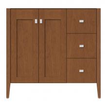 Strasser Woodenwork 72-217 - 36 X 19 X 34.5 Newhalem Vanity Slab Cinn Cherry Rh