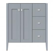 Strasser Woodenwork 72-226 - 30 X 21.5 X 34.5 Newhalem Vanity Slab Silver Oak Rh