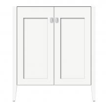 Strasser Woodenwork 72-228 - 30 X 21.5 X 34.5 Newhalem Vanity Slab Sat White Std