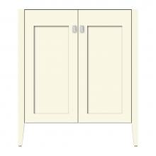 Strasser Woodenwork 72-288 - 30 X 19 X 34.5 Newhalem Vanity Slab Sat Biscuit Std