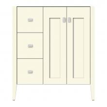 Strasser Woodenwork 72-239 - 30 X 21.5 X 34.5 Newhalem Vanity Slab Sat Biscuit Lh