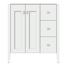 Strasser Woodenwork 72-241 - 30 X 21.5 X 34.5 Newhalem Vanity Slab Powder Grey Rh