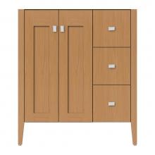 Strasser Woodenwork 72-247 - 30 X 21.5 X 34.5 Newhalem Vanity Slab Nat Oak Rh