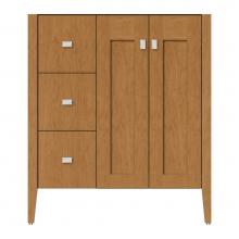 Strasser Woodenwork 72-254 - 30 X 21.5 X 34.5 Newhalem Vanity Slab Nat Cherry Lh