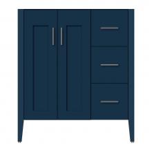 Strasser Woodenwork 72-259 - 30 X 21.5 X 34.5 Newhalem Vanity Slab Lapis Night Rh
