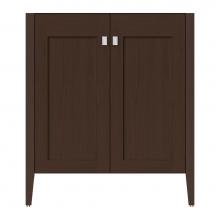 Strasser Woodenwork 72-270 - 30 X 21.5 X 34.5 Newhalem Vanity Slab Choc Oak Std