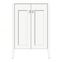 Strasser Woodenwork 72-328 - 24 X 21.5 X 34.5 Newhalem Vanity Slab Sat White Std