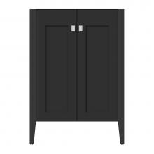Strasser Woodenwork 72-347 - 24 X 19 X 34.5 Newhalem Vanity Slab Sat Black Std