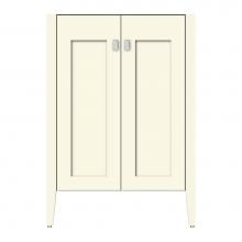 Strasser Woodenwork 72-331 - 24 X 21.5 X 34.5 Newhalem Vanity Slab Sat Biscuit Std