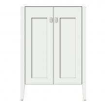 Strasser Woodenwork 72-349 - 24 X 19 X 34.5 Newhalem Vanity Slab Powder Grey Std