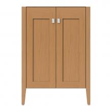 Strasser Woodenwork 72-334 - 24 X 21.5 X 34.5 Newhalem Vanity Slab Nat Oak Std