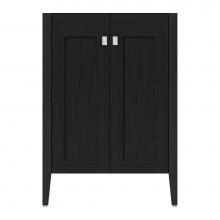 Strasser Woodenwork 72-337 - 24 X 21.5 X 34.5 Newhalem Vanity Slab Midnight Oak Std