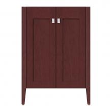 Strasser Woodenwork 72-357 - 24 X 19 X 34.5 Newhalem Vanity Slab Dk Cherry Std