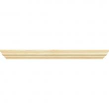 Strasser Woodenwork 84.334 - 20 X 2.25 X 21 Traditional Crown Furn/Accent Linen Nat Maple