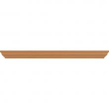 Strasser Woodenwork 84.049 - 24 X 2.25 X 5.5 Traditional Crown 24In Cubby Nat Oak