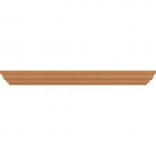 Strasser Woodenwork 84.036 - 18 X 2.25 X 5.5 Traditional Crown 18In Cubby Nat Oak