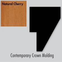 Strasser Woodenwork 84.401 - 1.75 X 1.25 X 72 Contemp Crown Strip Nat Cherry