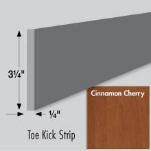 Strasser Woodenwork 83.204 - 3.25 X .25 X 84 Toe Kick Strip Cinn Cherry