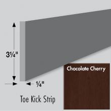Strasser Woodenwork 83.206 - 3.25 X .25 X 84 Toe Kick Strip Choc Cherry