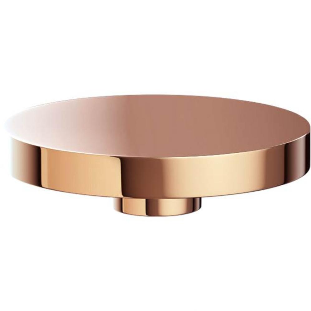 Ideal Hole Cover in PVD Polished Rose Gold Stainless Steel