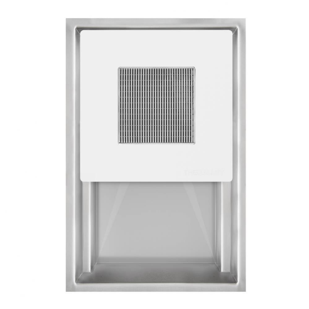 Ideal ThinTop™ HydroStation™ with HydroPlate in Designer White Resin