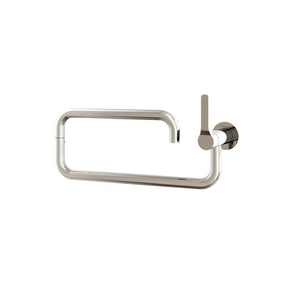 Ideal Pot Filler Tap in Polished Stainless Steel