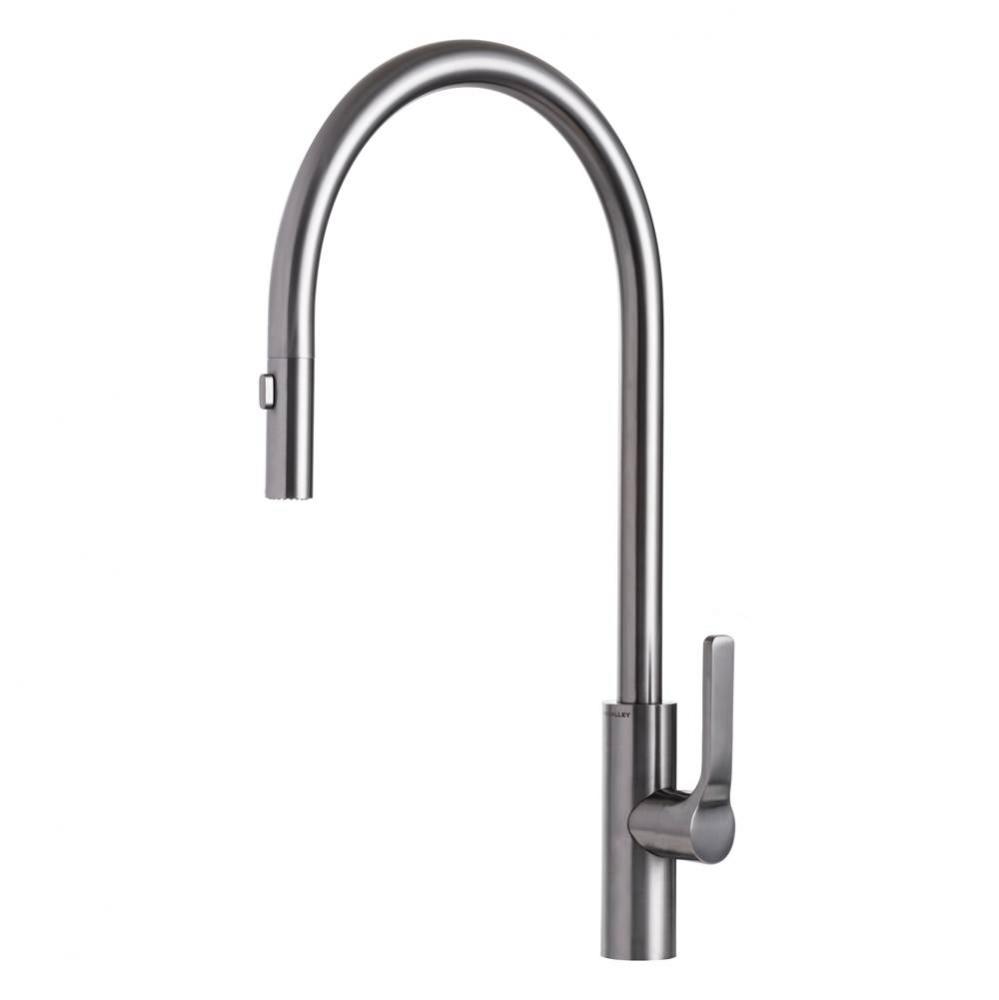 Ideal Tap High-Flow in PVD Gun Metal Gray  Stainless Steel