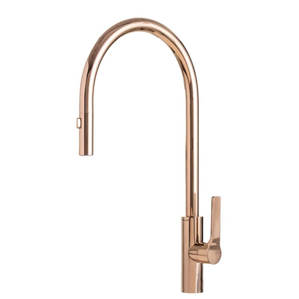 Ideal Tap Eco-Flow in PVD Polished Rose Gold Stainless Steel