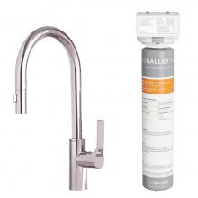 The Galley IBTF-D-PSS-EF - Ideal BarTap Eco-Flow in Polished Stainless Steel and Water Filtration System