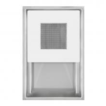 The Galley IHS-1-V-TT-WH - Ideal ThinTop™ HydroStation™ with HydroPlate in Designer White Resin