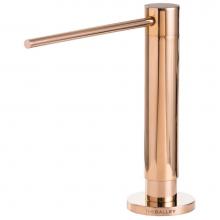 The Galley ISD-1-RSS - Ideal Soap Dispenser in PVD Polished Rose Gold Stainless Steel