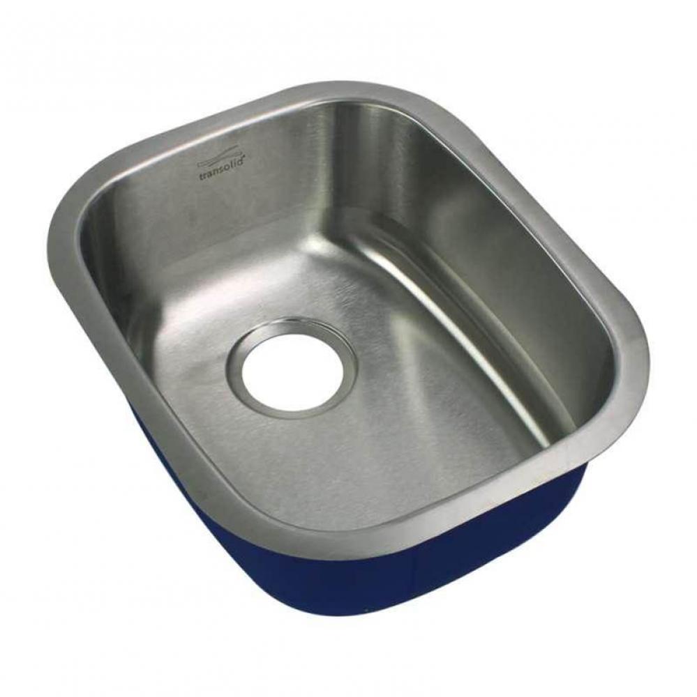 Meridian Stainless Steel 19-in Undermount Kitchen Sink