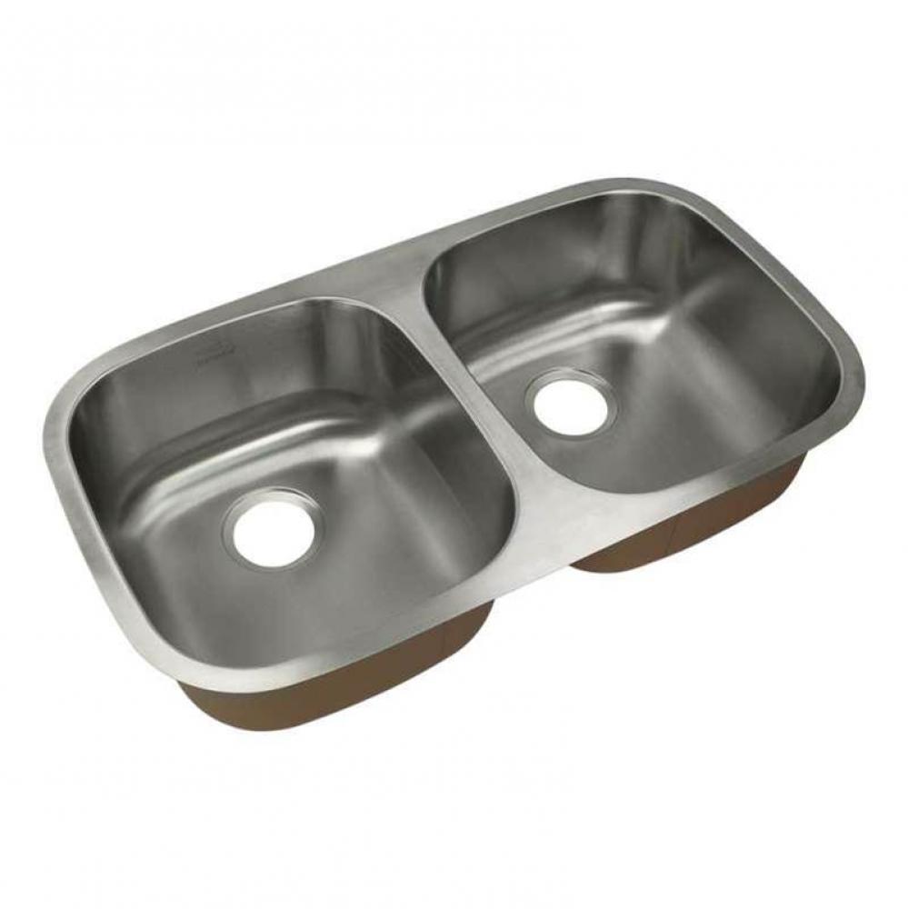 Classic Stainless Steel 32-in Undermount Kitchen Sink