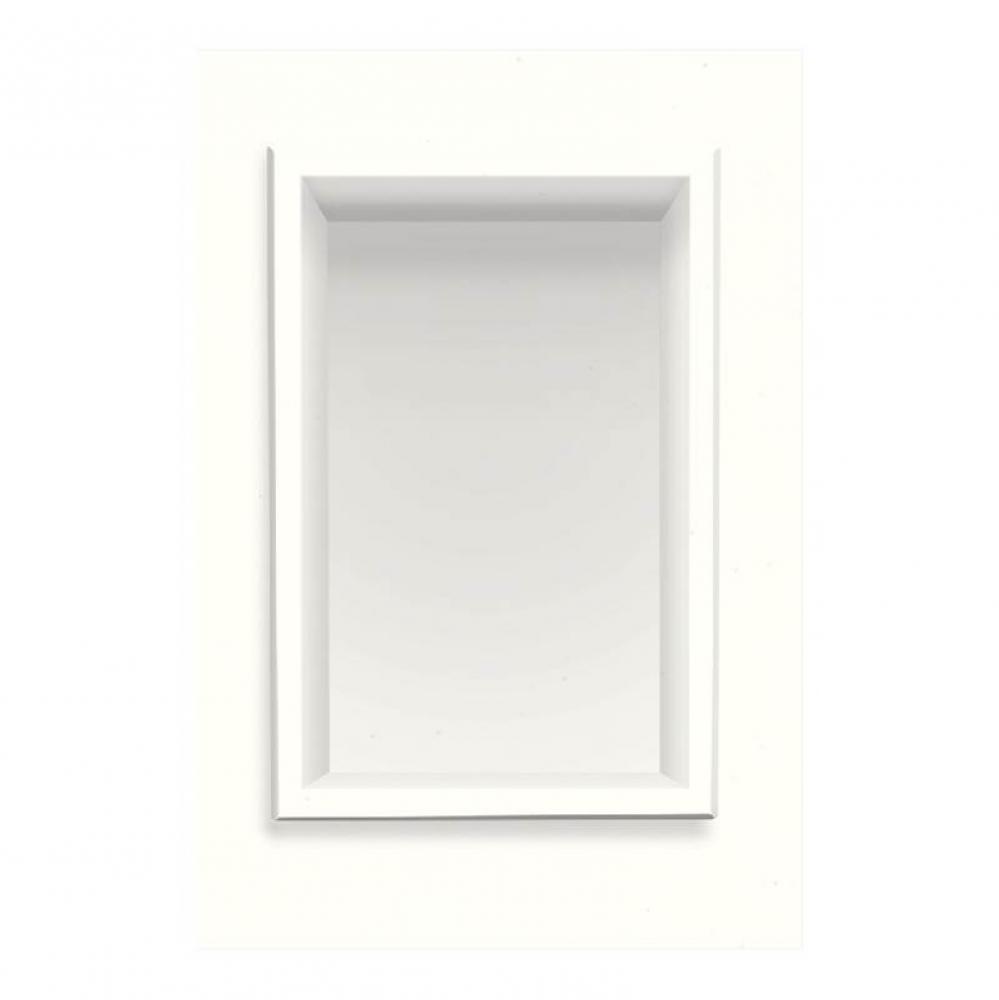 Decor 7-1/2'' x 11'' Recessed Shampoo Caddy in White